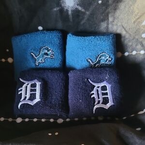 Detroit Tigers and Lions  Wristbands